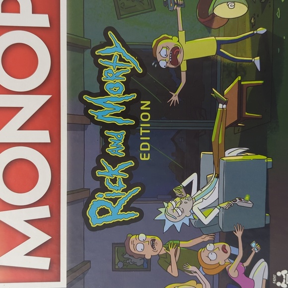 NWT Rick & Morty Monopoly New in box Board Game - Picture 2 of 5